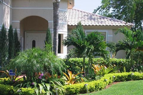 Landscape Installation, Waterfall Installation, Miami, Palmetto Bay